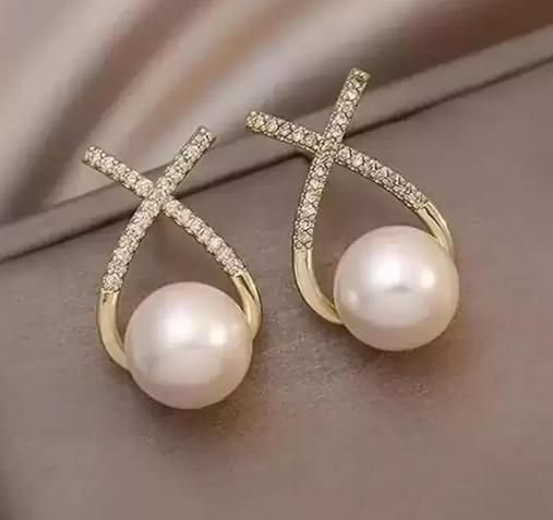 Pearl Stud Earrings
