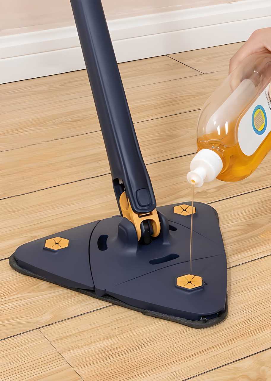360° Triangle Microfiber Cleaning Mop