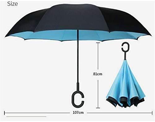 Reversible C-Shape Self-Standing Umbrella