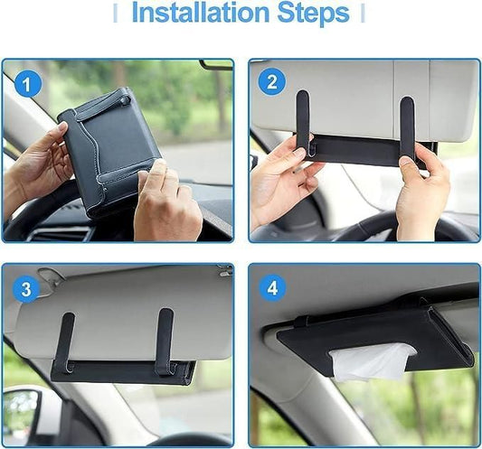 Automobile Car Sunshade Paper Box