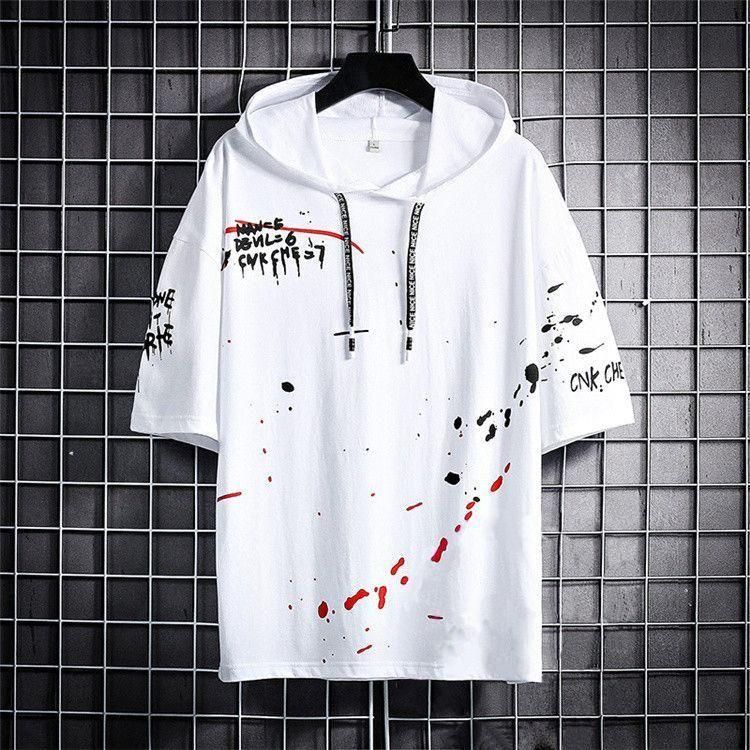 Color Block Cotton T-Shirt