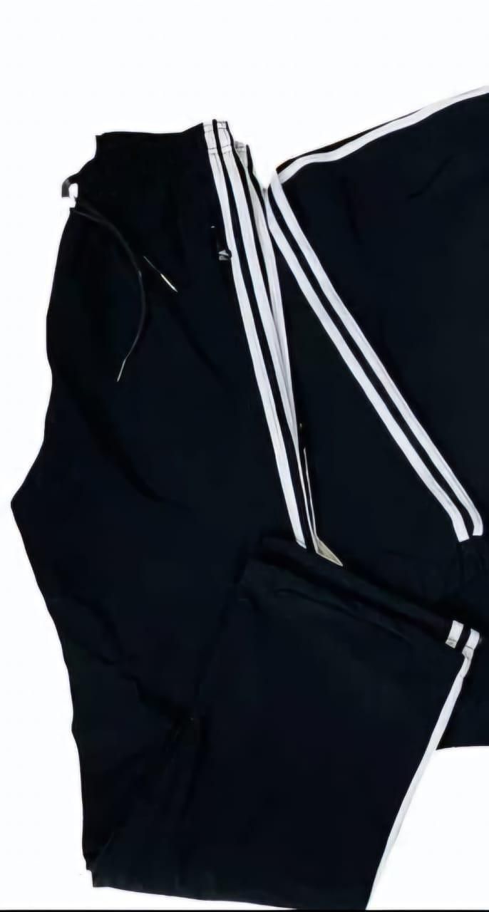Black Side Stripe Tracksuit for Men