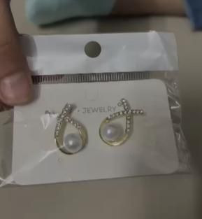 Pearl Stud Earrings