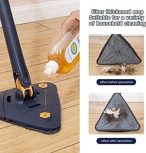 360° Triangle Microfiber Cleaning Mop