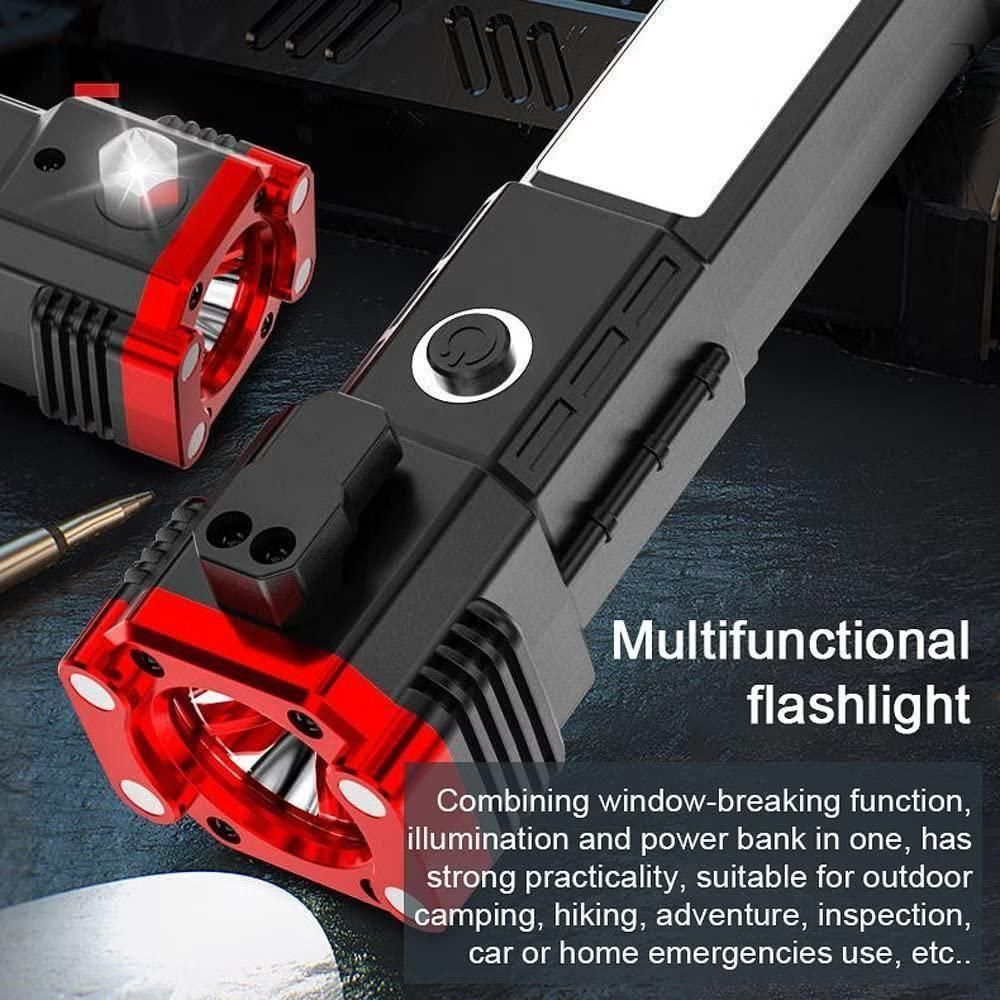 Portable LED Rechargeable Torch Flashlight