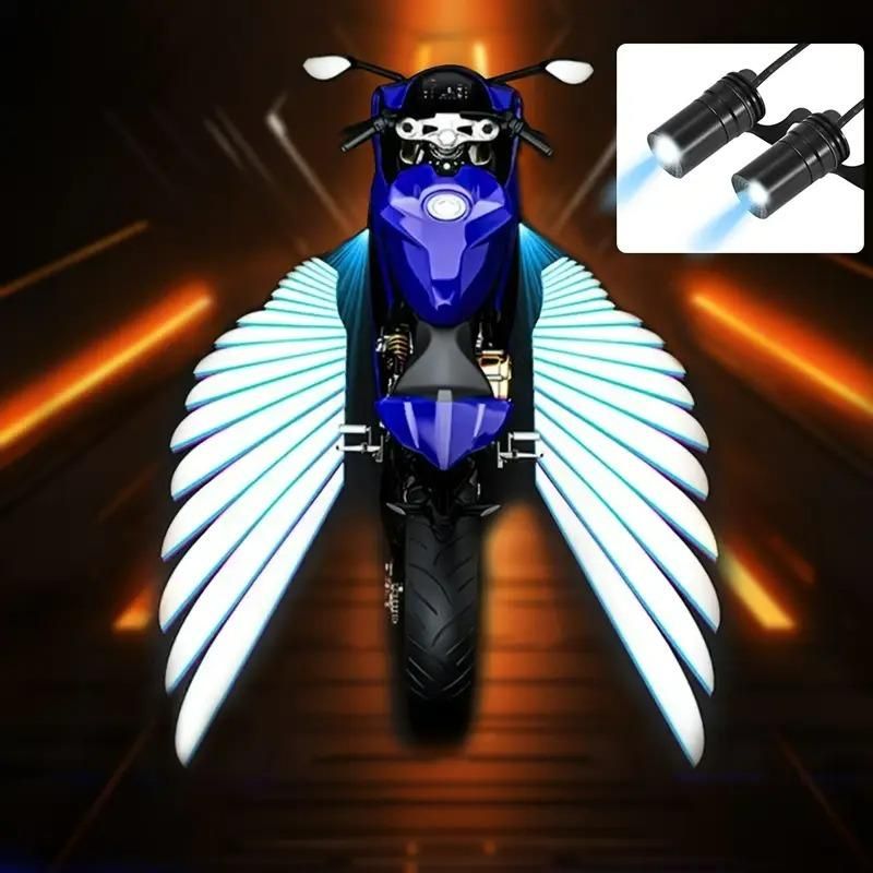 Motorcycle Projector Angel Wing Logo