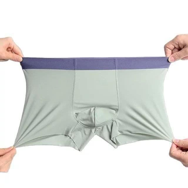 Multicolor Ice Silk Boxer Set for Men