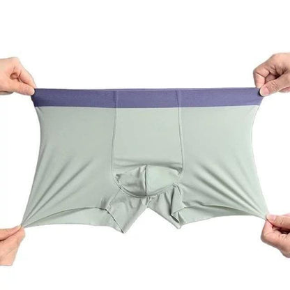 Multicolor Ice Silk Boxer Set for Men