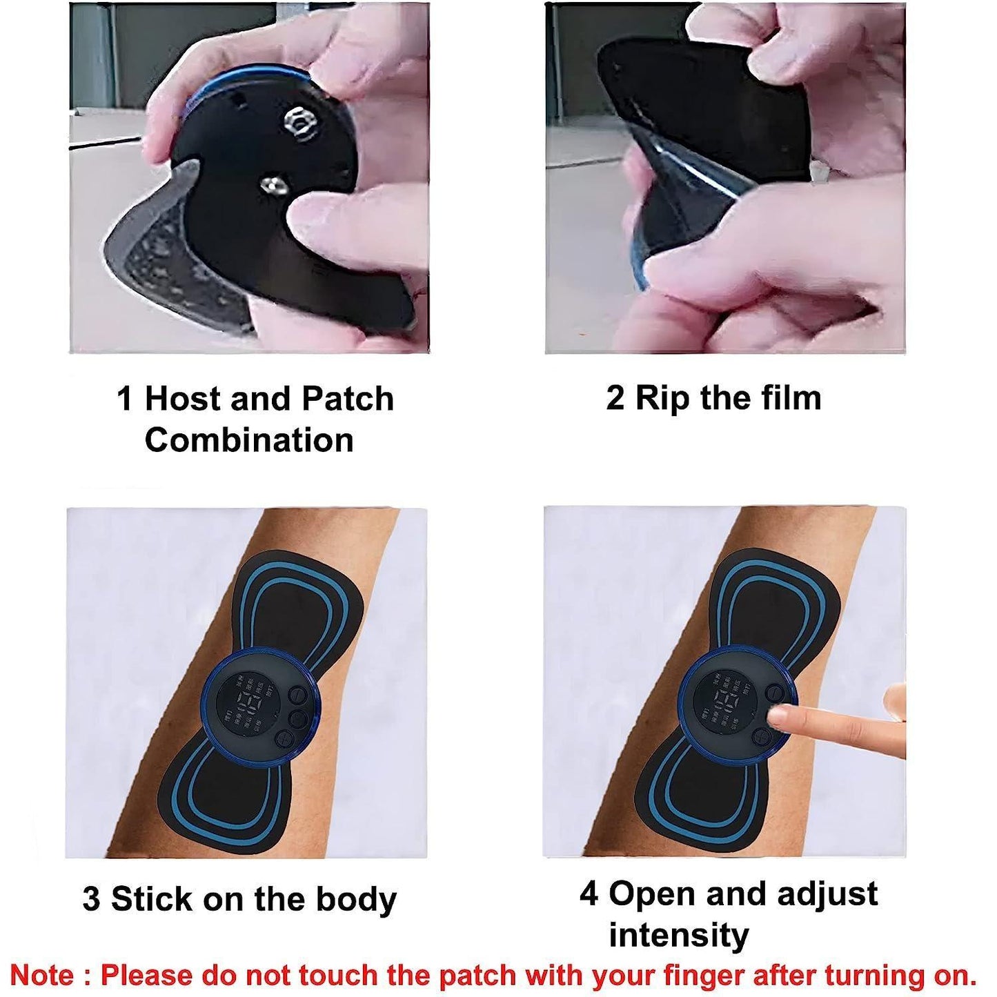 Self-Adhesive Muscle Massager Pad