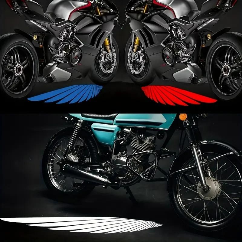 Motorcycle Projector Angel Wing Logo