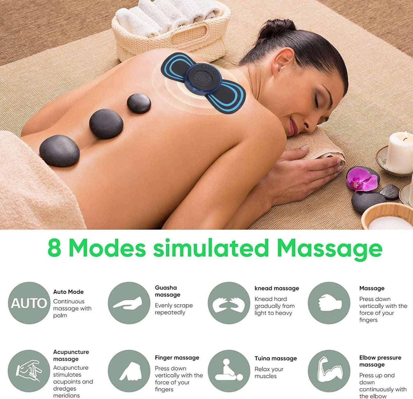 Self-Adhesive Muscle Massager Pad
