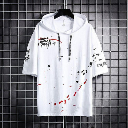 Color Block Cotton T-Shirt