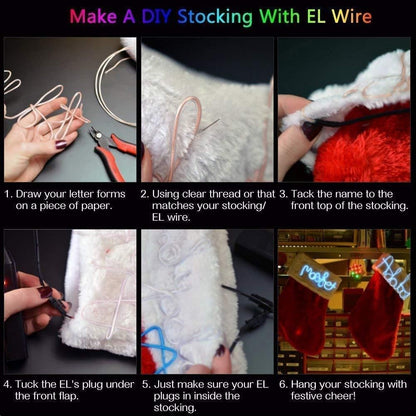 5M Neon LED Wire for Car Interior