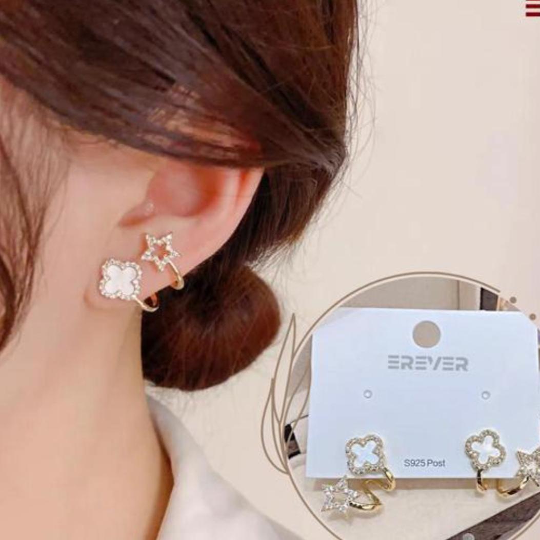 Leaf Clover Earrings