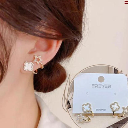 Leaf Clover Earrings