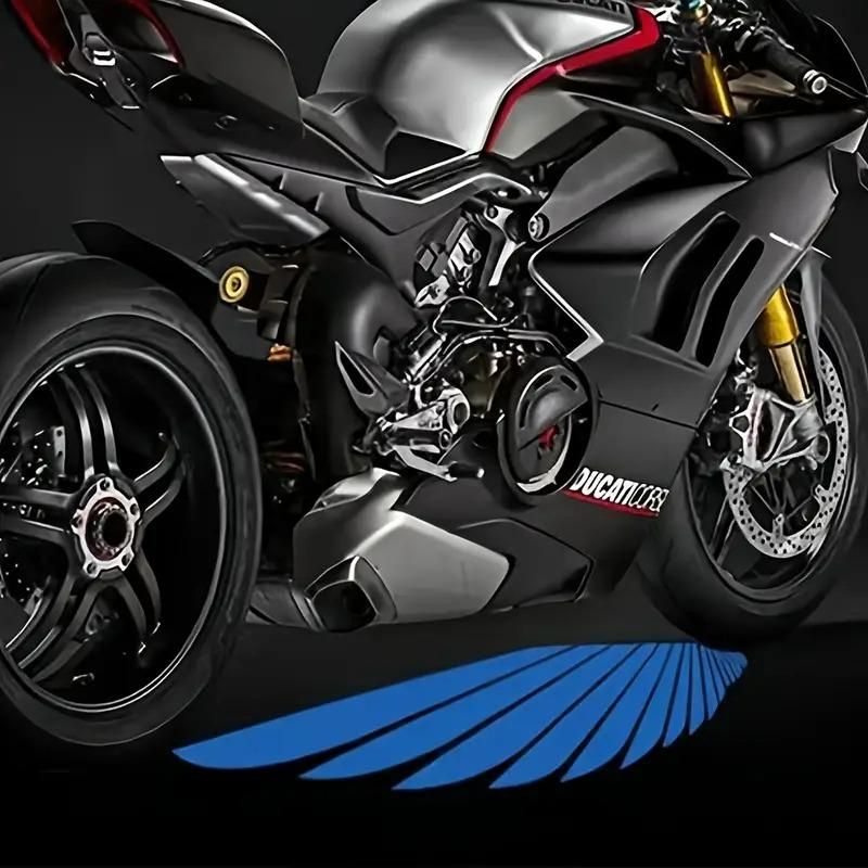 Motorcycle Projector Angel Wing Logo