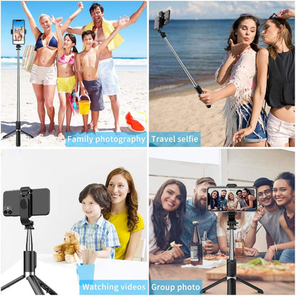 📸 3-in-1 Selfie Tripod Stick