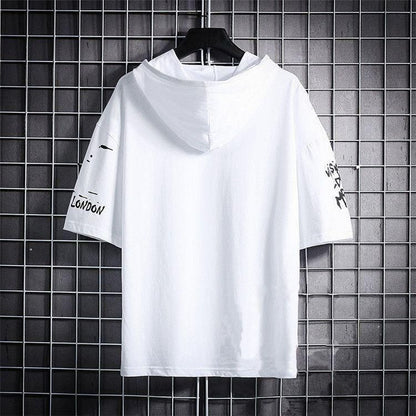 Color Block Cotton T-Shirt