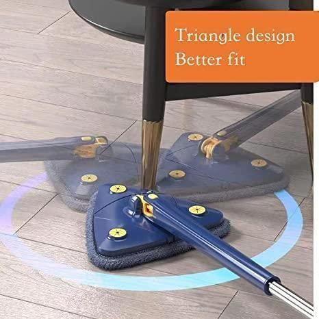 360° Triangle Microfiber Cleaning Mop