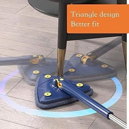 360° Triangle Microfiber Cleaning Mop