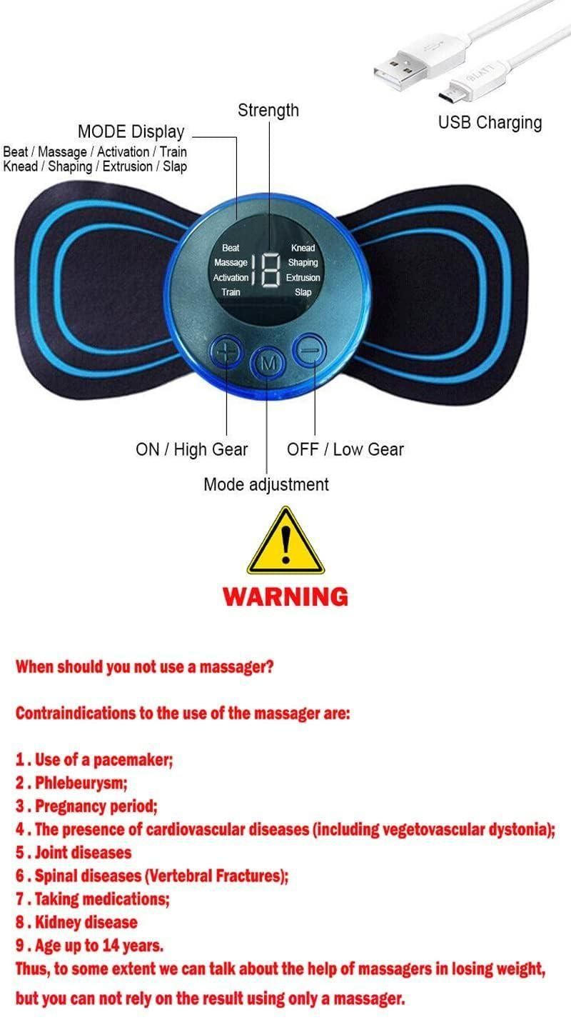 Self-Adhesive Muscle Massager Pad